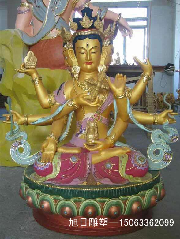 佛教人物铸铜、锻铜雕塑